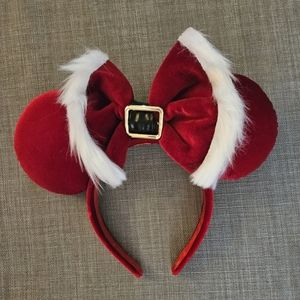 Christmas Minnie Mouse Ears for Disney Trips